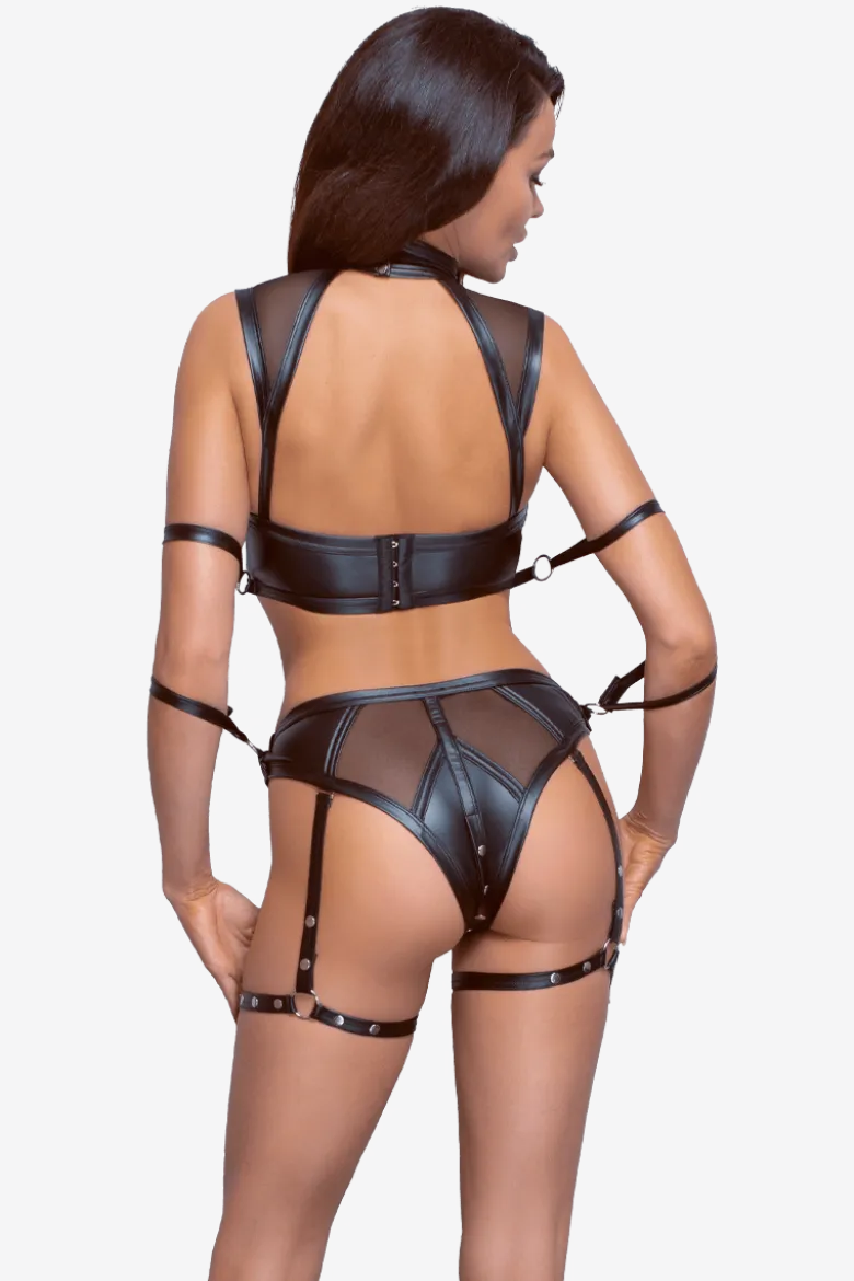 Dessous Set mit Harness