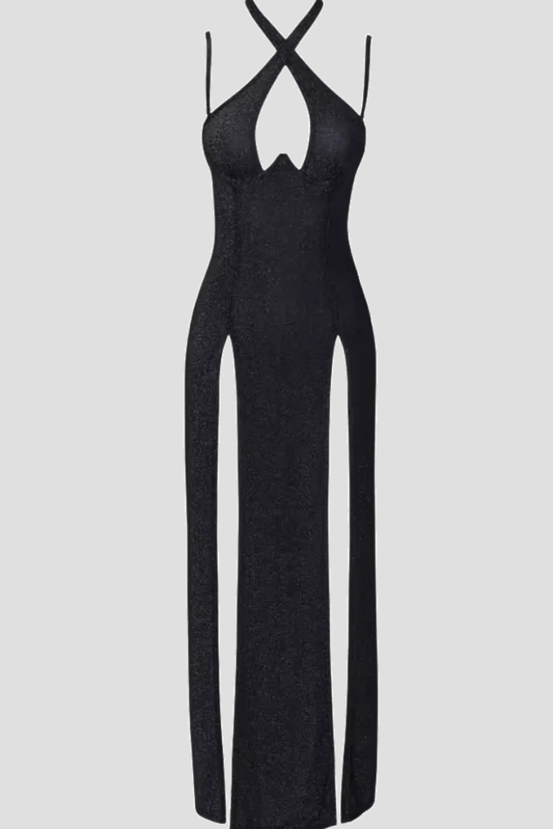 Elegantes Neckholder-Kleid