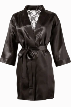 Kimono Satin und Spitze
