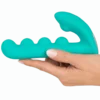 Rabbitvibrator Kugeldesign - Ø 3,5 cm | 17 cm