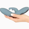 Rabbitvibrator mit Rillenstruktur - Ø 4 cm | 20 cm