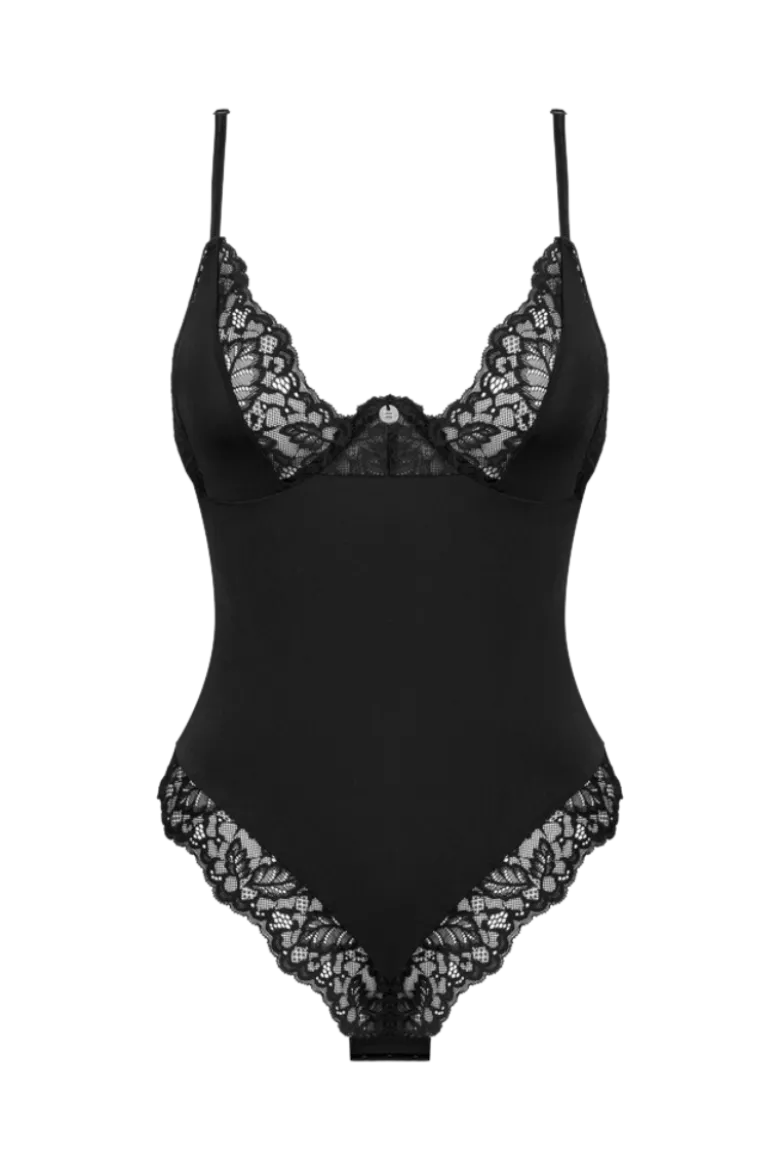 Romantischer Body mit Spitze