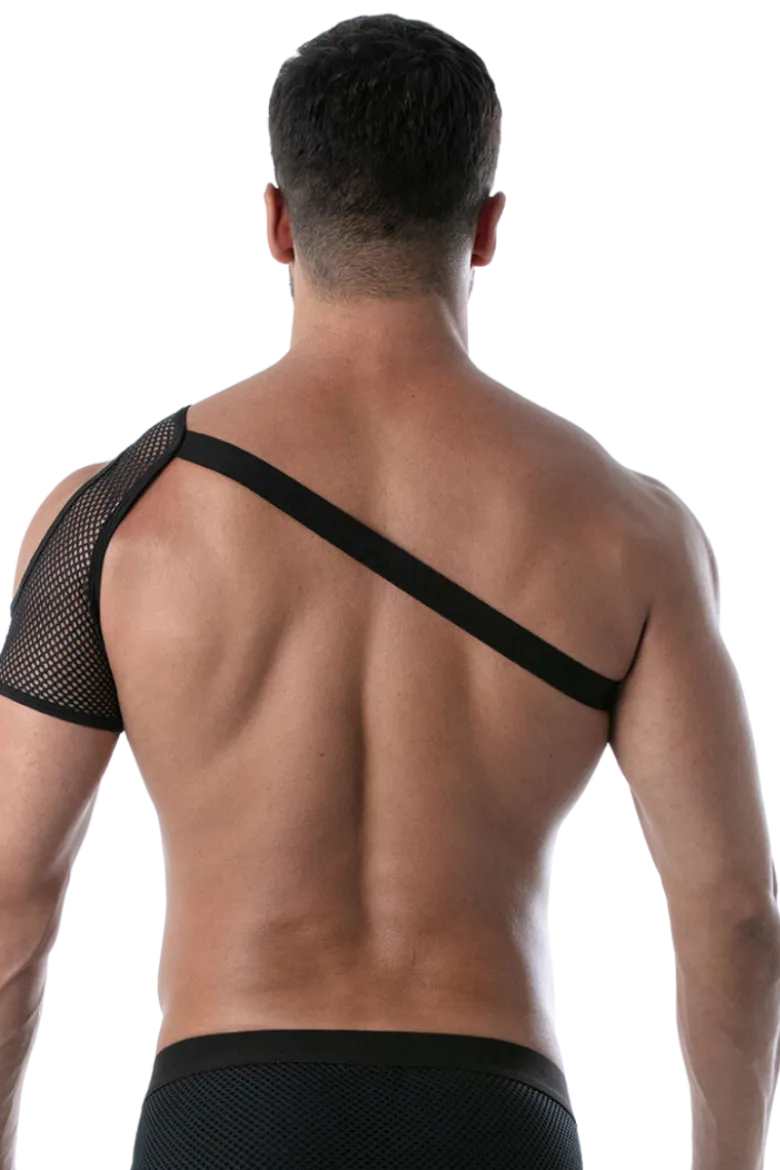 Schulter Harness mit Netz schwarz