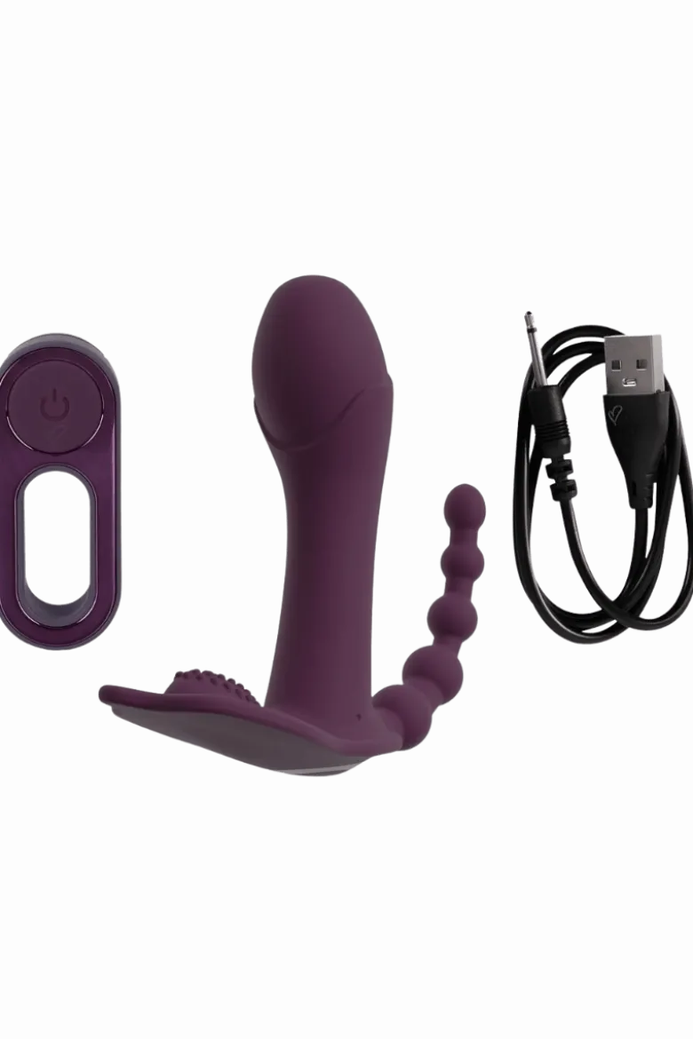 Triple-Panty-Vibrator Ø 3,2 cm | 11,7 cm